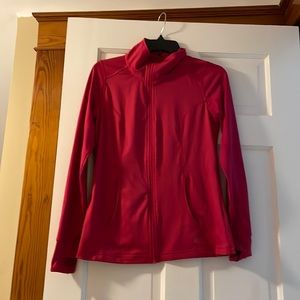 Small Pink Running Zip-Up Jacket